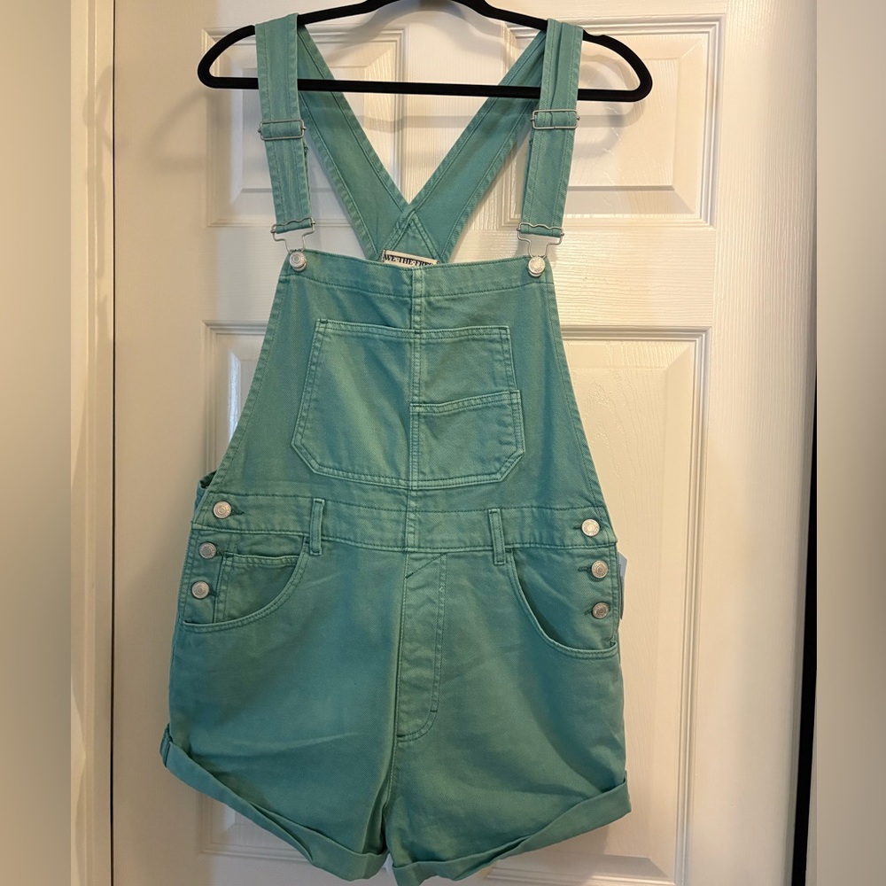 Free People Teal Jumpsuit - Picture 2 of 6